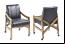 Pictured in Distressed & Glazed Caramel Finish with Sierra Black Oak Leather