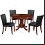 English Tudor Finish with Optional Dining Chairs