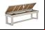Storage Bench in Oyster Grey