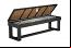 Storage Bench in Obsidian Black