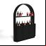 Matte Black Back Bar